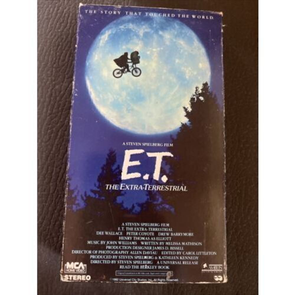 E.T. The Extra-Terrestrial (VHS, 1996)